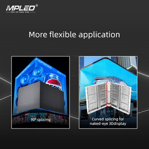 Schermo LED per Esterni Serie MPLED AF Pro 10000 Nits Installazione Rapida P4 P5 P6 P8 P10 Video Wall 4K per Centri Commerciali SDK - Product Image 5
