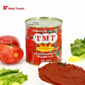 TMT Brand Certified Cold break Double Concentrated 400g Tomato Paste Factory Price