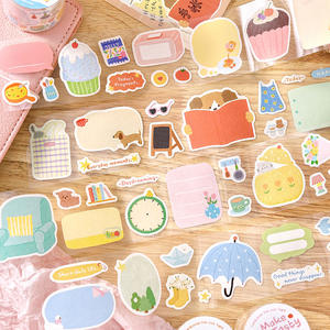 1 rollo de cinta adhesiva de la serie Little Joys, elementos adorables troquelados y escribibles para álbumes de recortes y diarios. - Product Image 1