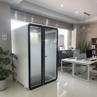 Cabine insonorisée multifonctionnelle moderne et durable UNIBOOTH, cadre en aluminium de précision, installation rapide en module pour bureau à domicile