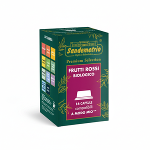 16 Capsule di Infuso di Frutta Rossa Sandemetrio Compatibili con A Modo Mio [0,16/caps] - Product Image 2