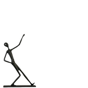 Luci Creative a nuvola grandi ornamenti FRP di lusso Hotel reparto vendite pavimento-materiale in resina scultura umanoide - Product Image 5