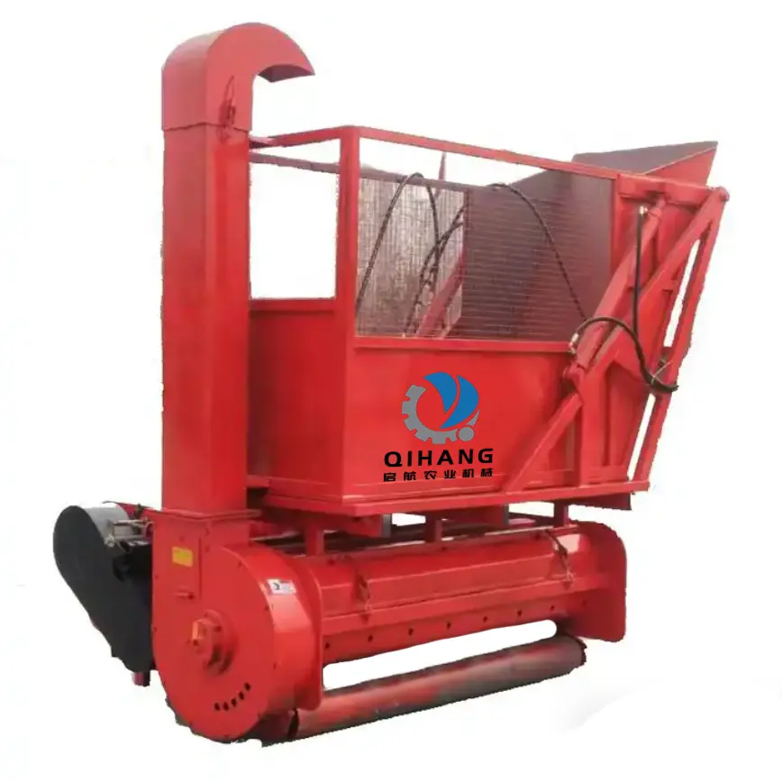 Farm Tractor Mounted Corn Silage Harvester Machine Straw Forage Recycling Machine/sorghum Grass Forage Harvester