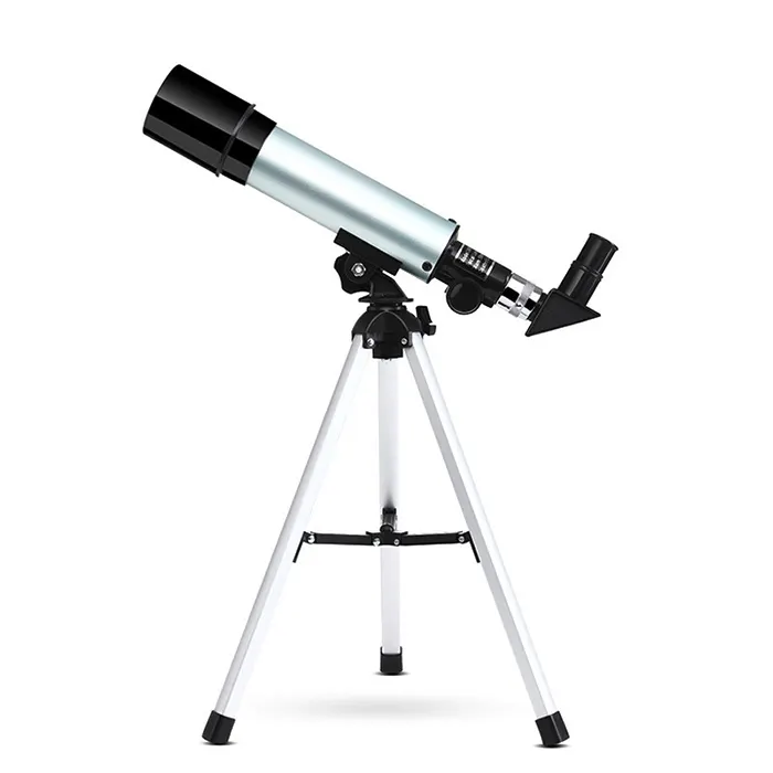 Taşınabilir HD küçük refrakter açık 36050 360mm Apeture 60X çocuklar yetişkinler için astronomi teleskop yıldız ay acemi
