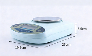 실험실 전자 분석 저울 3kg <span class=keywords><strong>0.01g</strong></span> 정확도 플라스틱 LED/LCD 디스플레이 정밀 전자 저울 보석 과학 저울 - Product Image 4