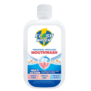 Enjuague Bucal Flash Water 500ml, Buen <span class=keywords><strong>Precio</strong></span>, Enjuague Bucal Especializado <span class=keywords><strong>Periodontal</strong></span> para Clínicas Dentales y Minoristas de Higiene - Product Image 2