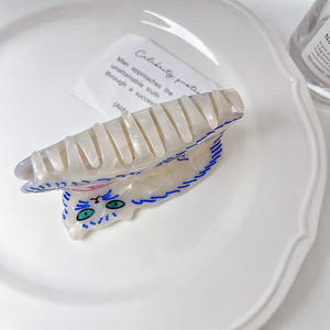 Pinzas para el Cabello de Acetato con Diseño de <span class=keywords><strong>Gato</strong></span> <span class=keywords><strong>Persa</strong></span>, Novedad Divertida y de Gran Venta, para Mujeres, Creativas, Elegantes y con Estilo - Product Image 4