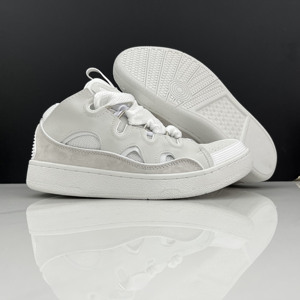 Zapatillas Deportivas de Diseñador con Cordones Lanvin para Hombre y Mujer, Estilos Casuales de Moda, Forro de Malla, Cómodas para Caminar y Aumentar la Estatura - Product Image 5