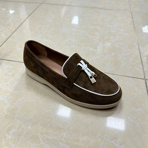 Nouveaux Mocassins <span class=keywords><strong>Femme</strong></span> à Bout Rond et <span class=keywords><strong>Semelle</strong></span> <span class=keywords><strong>Épaisse</strong></span>, Chaussures Décontractées à Enfiler Style Britannique Confortables - Product Image 6
