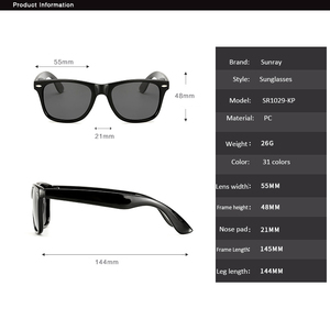 Fabricante al por mayor nuevo lujo Popular diseñador gafas de sol moda mujeres hombres conducción plegable polarizado PC gafas de sol - Product Image 4