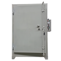 Four de séchage électrostatique à poudre avec chauffage par tube, gaz GPL, diesel, électrique, conception personnalisée, chariot en acier, 18 kW