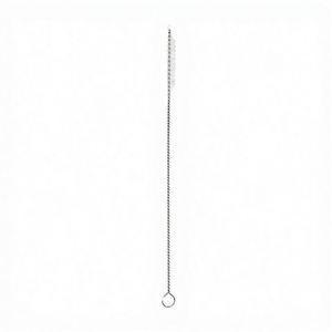Portable 304 Stainless Steel Drinking Straw with Handle, Lid for Bamboo, <b>Silicone</b>, Nylon Tubeboo <b>Silicone</b> Nylon <b>Tube</b> - Product Image 3