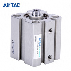 กระบอกลมนิวแมติก Airtac รุ่น SDA20x10S ตัวเรือนอะลูมิเนียม แบบมาตรฐาน - Product Image 1