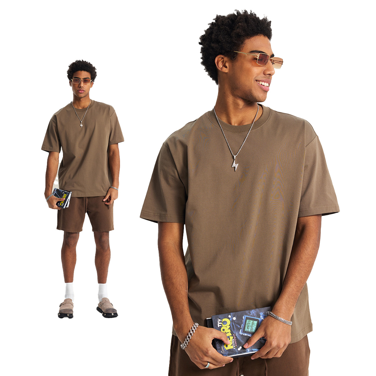 Brown