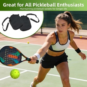 Funda para Raqueta de Tamaño Estándar Fácil de Transportar con Correas, Bolsa de Almacenamiento de Neopreno Personalizada para Palas de Pickleball con Bolsillo de Malla - Product Image 5