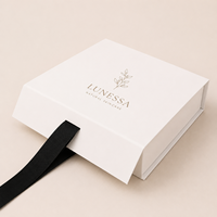 Boîte cadeau pliable personnalisée de qualité supérieure, emballage imprimé avec logo personnalisé pour les kits de cosmétiques, de soins de la peau et de maquillage de luxe
