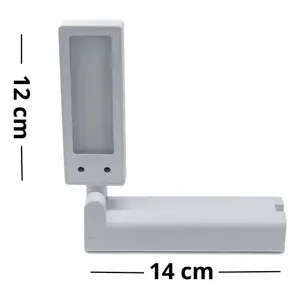 Portable Rechargeable <b>USB</b> Foldable Lamp with 3 Different <b>Lights</b> - Product Image 3