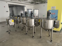 Mélangeur de savon d'acier inoxydable d'agitateur à grande vitesse avec le malaxeur chimique électrique d'agitateur
