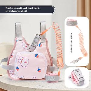 子供用安全ハーネス抗ロストラップベビーベルト & リストバンド子供用安全ロープ付き - Product Image 6