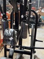 Máquina de Ejercicios para Pectorales, Equipo de Gimnasio Comercial, Equipada con Selector de Pesas
