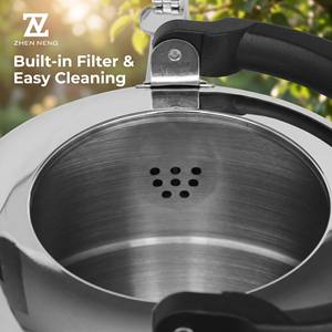 Kitchen Cookware Classic Design Eco-Friendly Rust-proof Standard Whistling <strong>Kettle</strong> 304 Stainless Steel Reliable Daily Use Water - Product Image 3