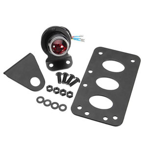 Bon prix en gros noir métal support moto <span class=keywords><strong>feu</strong></span> arrière café Racer <span class=keywords><strong>feu</strong></span> arrière pour CG GN CB XY Sportsters <span class=keywords><strong>Bobber</strong></span> Chopper - Product Image 3