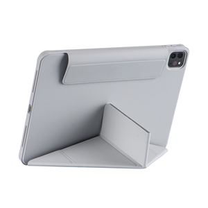 Étui réglable pour <span class=keywords><strong>iPad</strong></span> <span class=keywords><strong>Pro</strong></span> de <span class=keywords><strong>11</strong></span> <span class=keywords><strong>pouces</strong></span> pour la 4e et la 3e génération Couverture en cuir magnétique amovible Affichage surélevé Vue Portrait Paysage Stand - Product Image 5