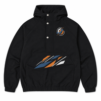 Blouson Bomber Unisexe Sportif Slim à Col Montant et Capuche, Style Européen et Américain, Imperméable, Printemps, 5000