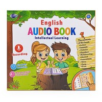 Livre audio éducatif pour enfants, lecture d'anglais, livres électroniques, apprentissage précoce, livre d'apprentissage électronique