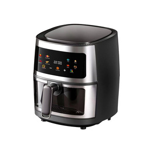 8L Large Capacity Electric Air Fryer 2400W Digital <b>Control</b> Stainless Steel Oil Free Low Fat Air Fryer for Home Use - Product Image 1
