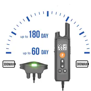 Collare antiurto per cani collare elettrico per addestramento del cane con collare antiurto per cani impermeabile ricaricabile da 1600 piedi con 3 modalità di addestramento