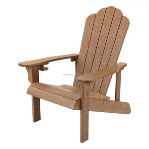 Toptan kalça plastik ahşap bahçe sandalye Muskoka Adirondack Cape Cod sandalye