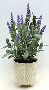 Bouquet de <span class=keywords><strong>lavande</strong></span> artificielle <span class=keywords><strong>en</strong></span> plastique de haute qualité pour la décoration de la maison de mariage Arrangement de fleurs pour l'obtention du diplôme de Noël <span class=keywords><strong>en</strong></span> plein air Style nordique - Product Image 5