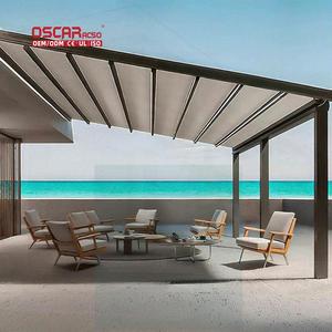 <span class=keywords><strong>Toldo</strong></span> Retráctil para Exteriores, Económico, de Aluminio, con Techo de Tela de PVC, para Jardín, Patio o <span class=keywords><strong>Terraza</strong></span> - Product Image 1