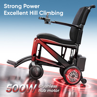 Fauteuil roulant électrique en fibre de carbone approuvé par les compagnies aériennes, 11,8 kg, pliable compact, 0,09 m³, fauteuil roulant électrique portable pour les personnes âgées