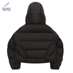 YuFan, servicio personalizado, abrigos acolchados para hombres, moda para exteriores, chaqueta de invierno de talla grande, plumón de <span class=keywords><strong>ganso</strong></span> de pato, <span class=keywords><strong>ropa</strong></span> impermeable acolchada - Product Image 2