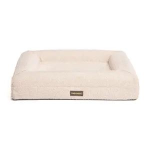 Water Channel Shaped Loop-pile Non-slip Bottom Sponge Dog Bed