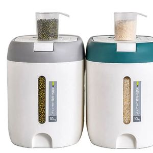 Contenedor de Almacenamiento de Alimentos Hermético de Alta Calidad Personalizado al por Mayor, Caja de 10 kg para Arroz y Harina - Product Image 6