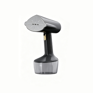 Mini <span class=keywords><strong>fer</strong></span> à vapeur portable électrique 1500W, brosse à vapeur pour la maison, chauffe rapide en 30 secondes, réservoir amovible de 350 ml, semelle en acier inoxydable - Product Image 2