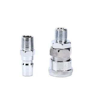 C Type Air Quick Coupling Pneumatic Tube Pipe Fittings Air Hose Connectors Coupler