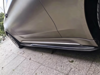 Nouvelles extensions de pare-chocs latéraux en fibre de carbone NeoAuto Tech W205 C63 style PSM à visser, avec vis incluses, pour Mercedes Classe C Sport