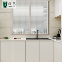 Película DE VENTANA DE PRIVACIDAD autoadhesiva estática sin pegamento, película esmerilada para ventana de vidrio