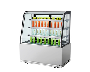 Thương mại duy nhất nhiệt độ đá cẩm thạch mát Tủ đông Frost-Miễn phí tươi Giữ tủ kính cho bánh thiết bị làm lạnh - Product Image 3