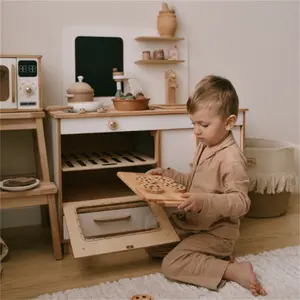 热卖儿童假装角色扮演儿童木制厨房套装幼儿玩具