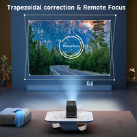 Full Hd Mini Proyector portátil 4K Home Theater Android WIFI Smart Tv Proyectores al aire libre LED Video Game Proyector de teléfono móvil