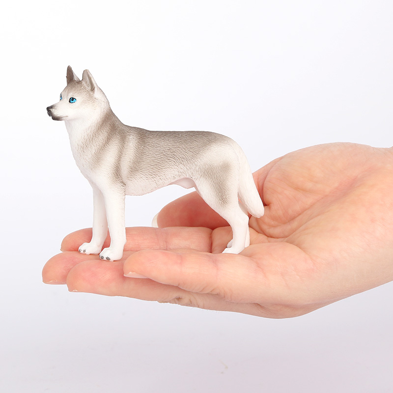 2298 Perro Husky Siberiano Gris