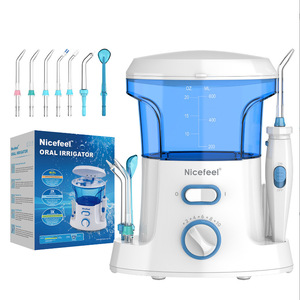 Enjuagador Dental Eléctrico Portátil para el Hogar, Resistente al Agua IPX7, Irrigador Bucal de Plástico, 4 Niveles de Presión, 600 ml - Product Image 1