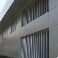 Lames de façade de toit en alliage d'aluminium résistantes aux intempéries, réglables/fixedes, anti-soleil