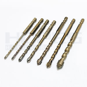 Rắn Tungsten Carbide Chéo Lời Khuyên Khoan Bits <span class=keywords><strong>3</strong></span> <span class=keywords><strong>4</strong></span> 5 6 8 10 12Mm Cho Glass Gạch Sứ Với Hex Shank Điện Dụng Cụ cầm Tay - Product Image 3