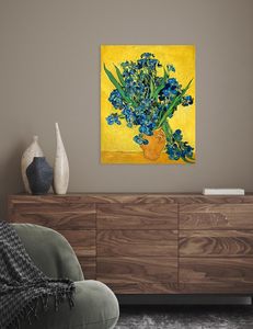 Hiện đại Vincent Van Gogh 'iriss' tường nghệ thuật dầu-giclee vải in 20x16 bình hoa cho trang trí nội thất - Product Image 4